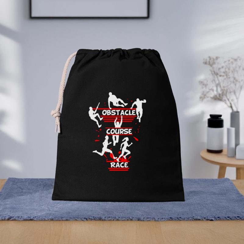 Course d’obstacles – Conception d’obstacles en ligne Sac cadeau 40 x 50 cm