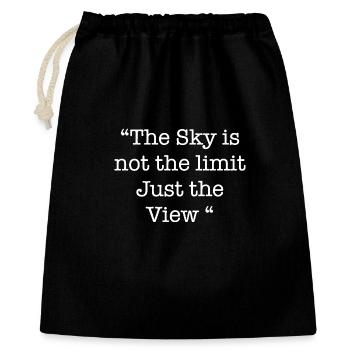 No limits - Gift Bag 40 x 50 cm - black - Front
