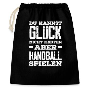Handball Players Handball Handball Gifts - Gift Bag 40 x 50 cm - black - Front