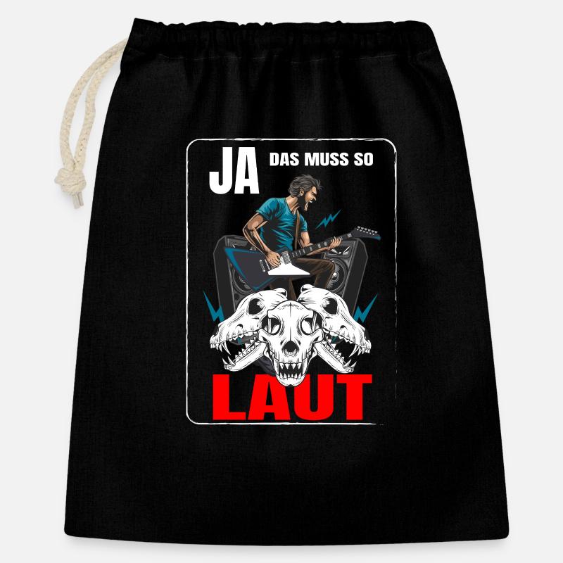 Ja das muss so Laut - Sac cadeau 40 x 50 cm - noir