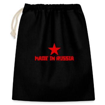 Made In Russia - Sac cadeau 40 x 50 cm - noir - Devant