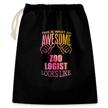 Zoology - Gift Bag 40 x 50 cm - black - Front