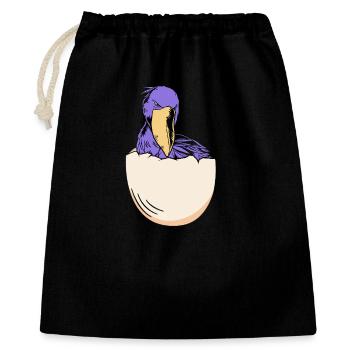Bec-de-chaussure - Sac cadeau 40 x 50 cm - noir - Devant