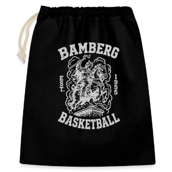 Bamberg Basketball est. 1955 Vintage Design - Gift Bag 40 x 50 cm - black - Front