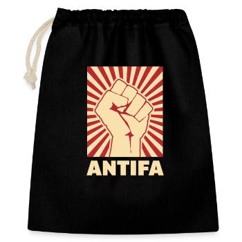 Antifa - Gift Bag 40 x 50 cm - black - Front