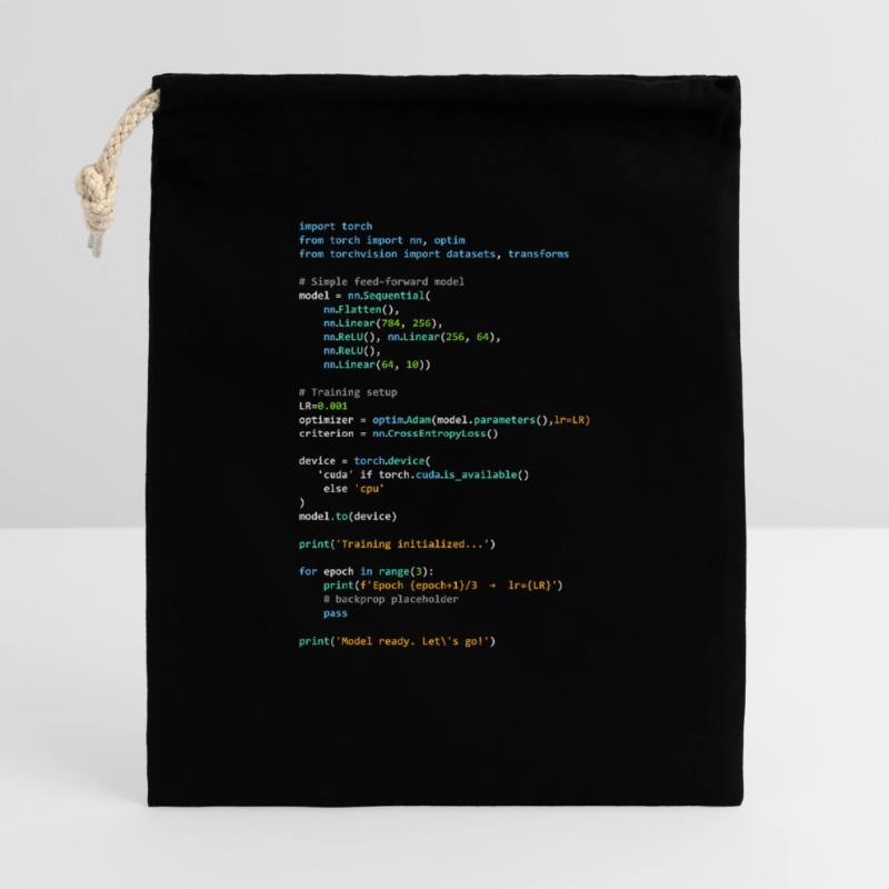 Programmer Humor - Developer Logic and Technology Gift Bag 40 x 50 cm