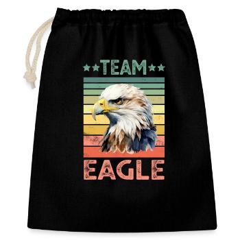 Eagle - Gift Bag 40 x 50 cm - black - Front