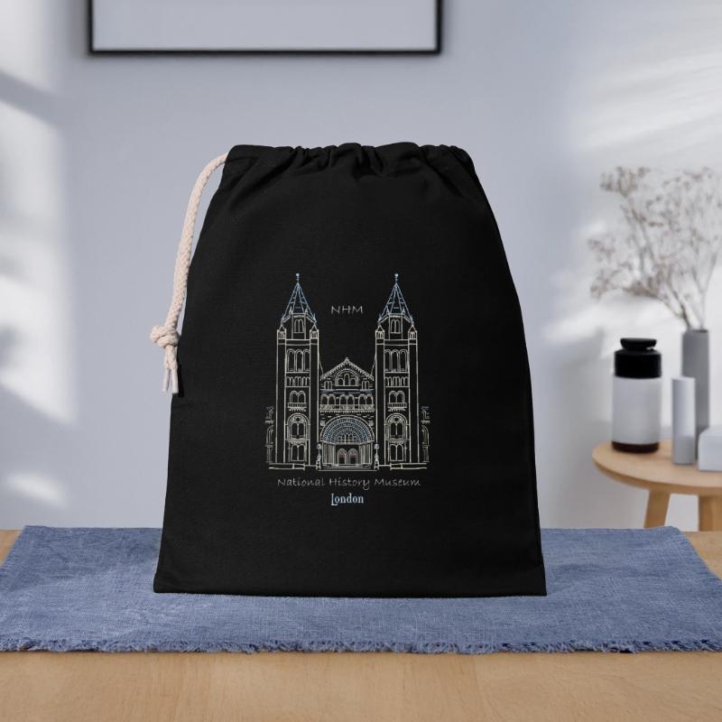 Londres, Musée d’histoire naturelle NHM, Dessin, Royaume-Uni Sac cadeau 40 x 50 cm