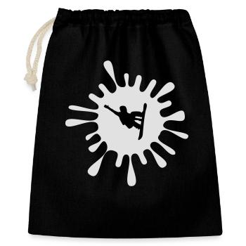 Planchistes - Sac cadeau 40 x 50 cm - noir - Devant