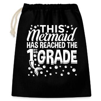 Etudiant 1ère classe - Sac cadeau 40 x 50 cm - noir - Devant
