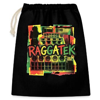 Système de son Raggatek Session - Sac cadeau 40 x 50 cm - noir - Devant