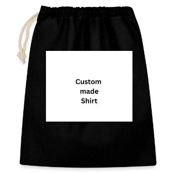 Custom made Shirt - Gift Bag 40 x 50 cm - black - Front