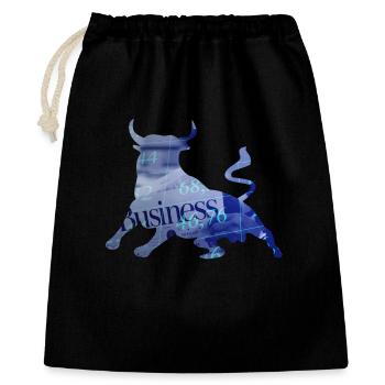 Stock Exchange Stier Shares - Gift Bag 40 x 50 cm - black - Front