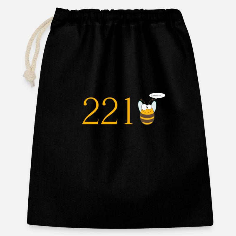 221bee - Gift Bag 40 x 50 cm - black