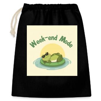 Chill Frog Fashion Weekend - Gift Bag 40 x 50 cm - black - Front