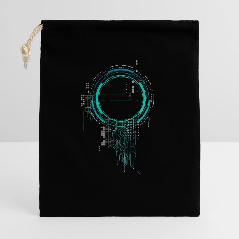 cpu Pc Nerd Raumschiff sci-Fi Core Platine lol cod Geschenkbeutel aus Baumwolle (40 x 50 cm)