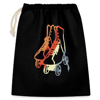 Vintage Roller Skates - Gift Bag 40 x 50 cm - black - Front