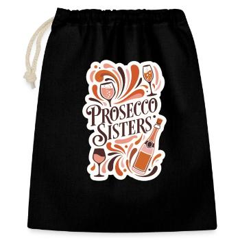 Prosecco Sisters Party - Gift Bag 40 x 50 cm - black - Front