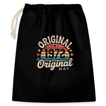 Mai 1972 : L'Original Mai 1972 - Édition Classique - Sac cadeau 40 x 50 cm - noir - Devant