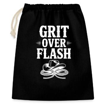 Grit Over Flash - Gift Bag 40 x 50 cm - black - Front