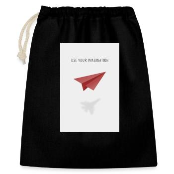 Utilisez votre imagination - Sac cadeau 40 x 50 cm - noir - Devant