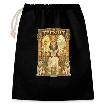 TEFNUT Throne - Gift Bag 40 x 50 cm - black - Front