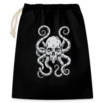 Kraken Skull Tide - Gift Bag 40 x 50 cm - black - Front