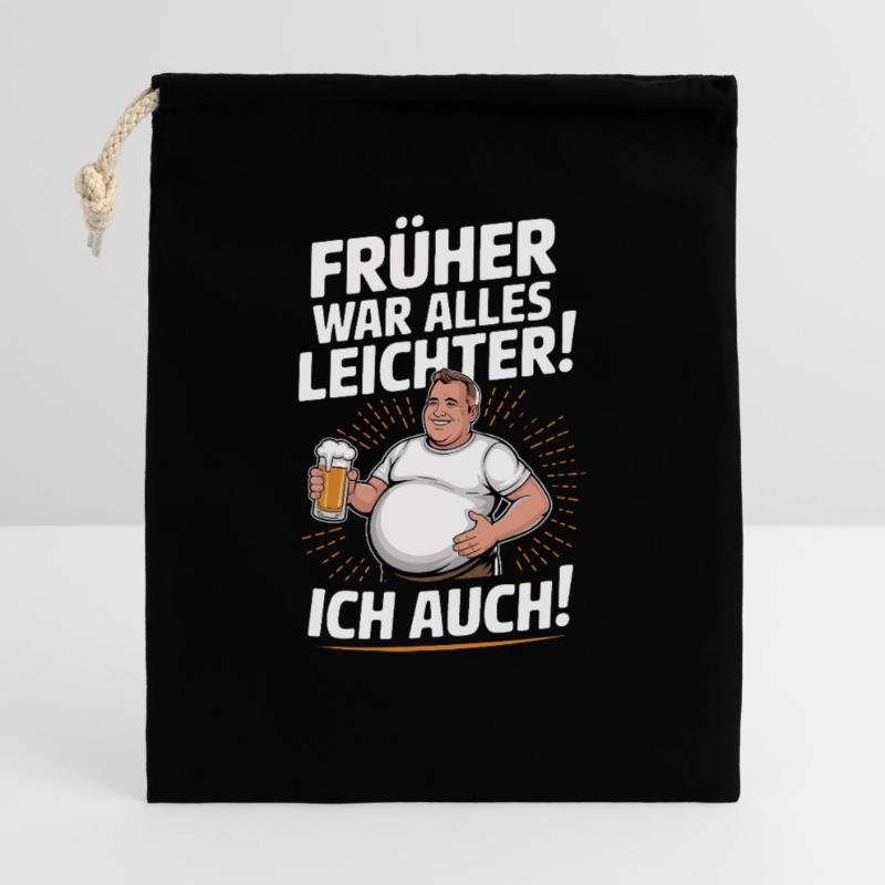 Dans le passé, tout était plus léger, j’avais aussi un design amusant Sac cadeau 40 x 50 cm