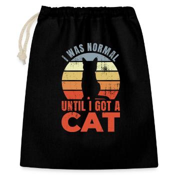 Funny Cat Jokes - Gift Bag 40 x 50 cm - black - Front