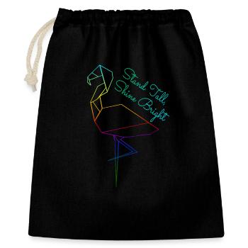 Stand Tall, Shine Bright - Gift Bag 40 x 50 cm - black - Front