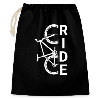Ride Bike - Sac cadeau 40 x 50 cm - noir - Devant