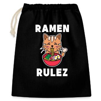Cosplay Anime Pop Culture Manga Cat Déclaration - Sac cadeau 40 x 50 cm - noir - Devant