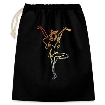 cheerleader - Gift Bag 40 x 50 cm - black - Front