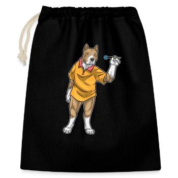 Pitbull Dart Dartpfeil - Sac cadeau 40 x 50 cm - noir - Devant