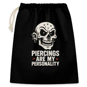 Piercing Addict Body Mod Enthusiast - Sac cadeau 40 x 50 cm - noir - Devant