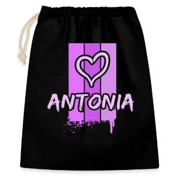 Antonia Antonia - Gift Bag 40 x 50 cm - black - Front