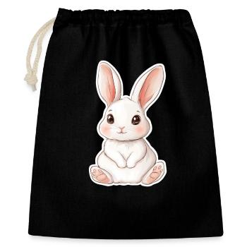 Hare - Gift Bag 40 x 50 cm - black - Front
