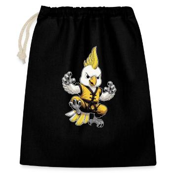 Cockatoo Kung-Fu  - Gift Bag 40 x 50 cm - black - Front