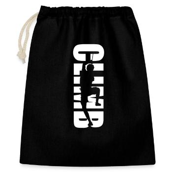 Chemise d'escalade - Sac cadeau 40 x 50 cm - noir - Devant