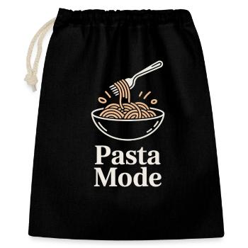 Pasta Fashion - Gift Bag 40 x 50 cm - black - Front