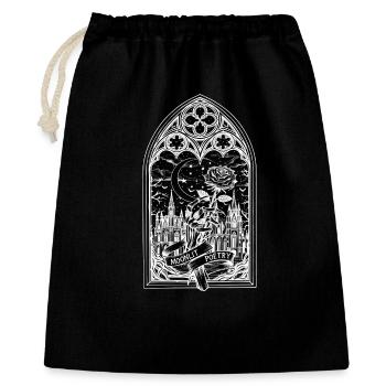 Moonlit Poetry Arch - Gift Bag 40 x 50 cm - black - Front