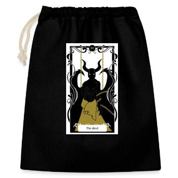 Devil - Gift Bag 40 x 50 cm - black - Front