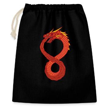 Infinite Dragon - Gift Bag 40 x 50 cm - black - Front