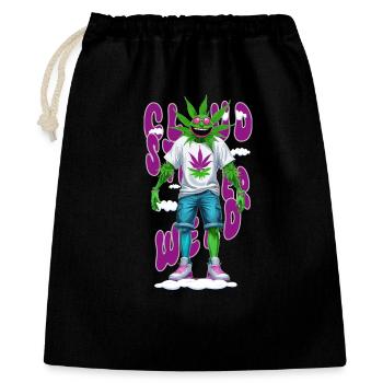 Cloudstorm Weed - Gift Bag 40 x 50 cm - black - Front