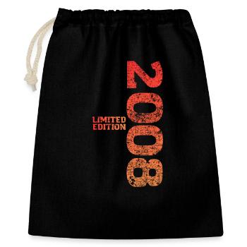Édition limitée cadeau pour le 18e anniversaire 2008 - Sac cadeau 40 x 50 cm - noir - Devant