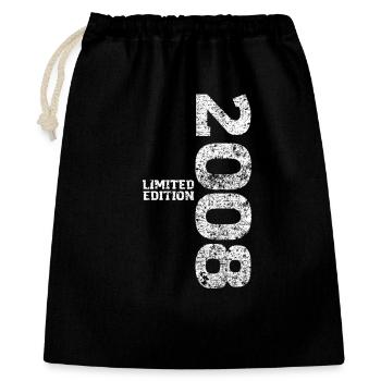 Édition limitée cadeau pour le 18e anniversaire 2008 - Sac cadeau 40 x 50 cm - noir - Devant
