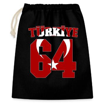 Usak 64 Türkiye - Sac cadeau 40 x 50 cm - noir - Devant