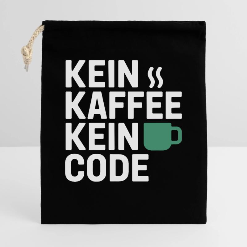 No Coffee No Code Programmeur Informaticien Sac cadeau 40 x 50 cm