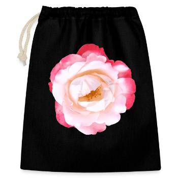 Rose - Sac cadeau 40 x 50 cm - noir - Devant