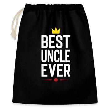 Best Uncle Ever - Gift Bag 40 x 50 cm - black - Front